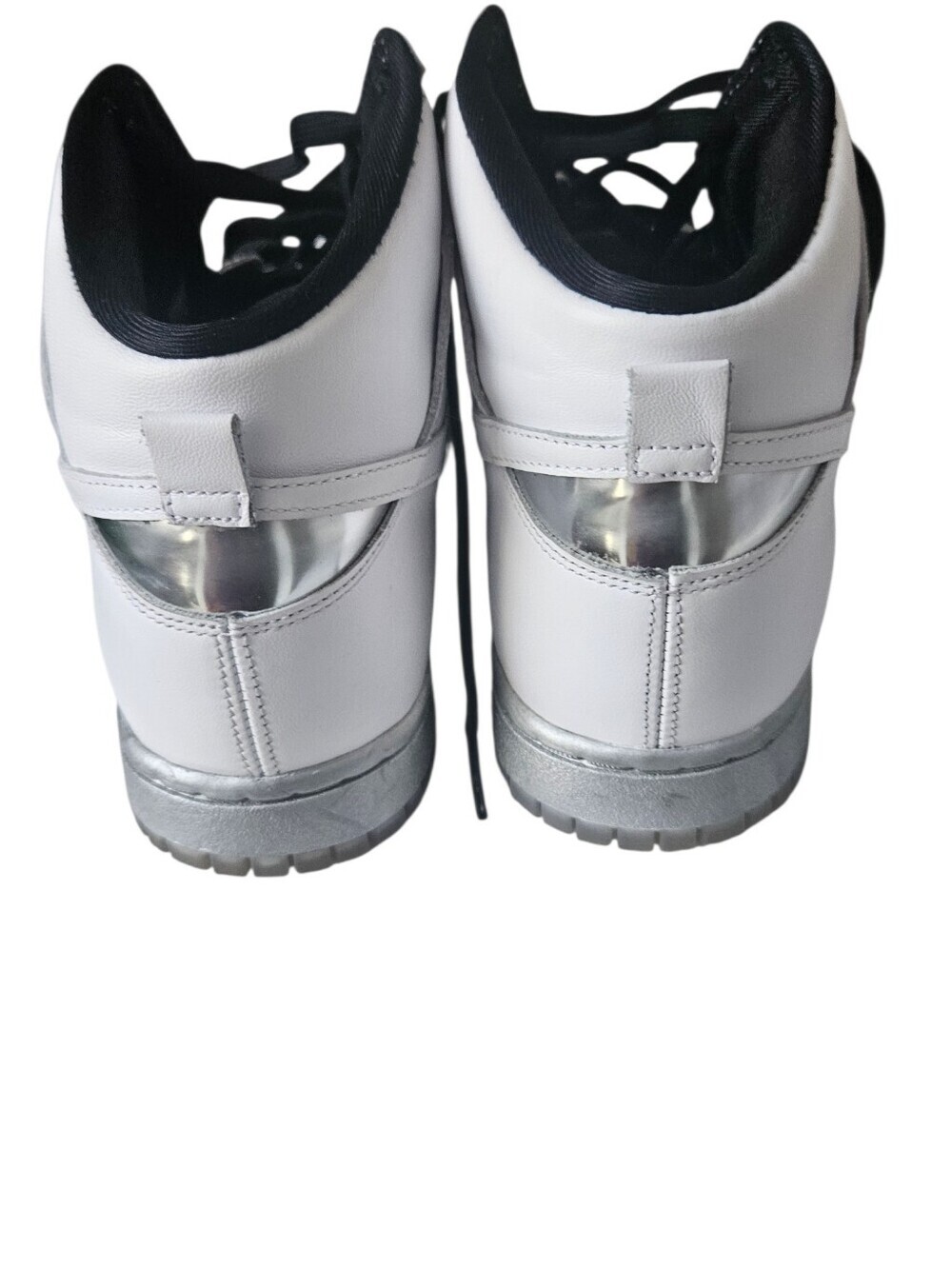 Nike Dunk High SE Chrome Sneakers Women 10 - Picture 4 of 6